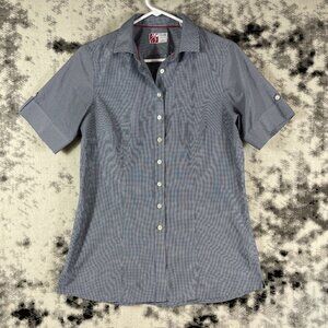 Chickfila Polo Womens‎ Size Medium Blue Career Uniform